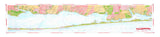 A General Plan of Fire Island to Moriches Inlet, NY